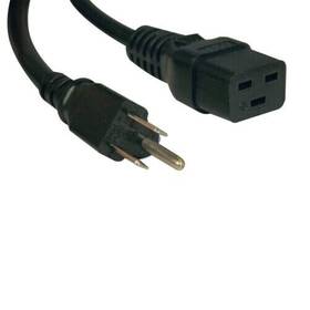 P034-010 Tripp Lite 10ft Power Cord Cable 5-15p To C19 Heavy Duty 15a 14awg
