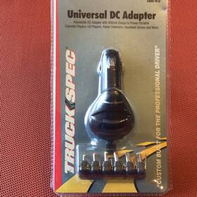 Tsdc-812 Truck Spec Universal Dc Adapter With 6 Plug Connections 12v Input New In Package