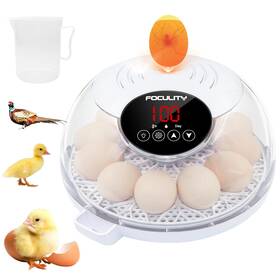 Fc001 Twizmo Egg Incubator For Hatching Chicks Holds 12 Eggs Automatic Turner With T