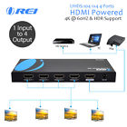 Uhds-104 Orei Ultrahd Hz Hdmi Splitter In Out Port 854339007762