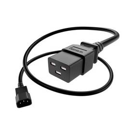 Pwcd-c14c19-15a-03f-blk Unc Group Pwcdc14c1915a03fblk Power Cord C14 To C19 15amp Black 3ft