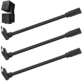 Pa0144pp Uogw 3 Pack Extension Cable Compatible With Wyze Cam Pan V3 5 Inches Black