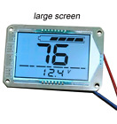 V12703 Cptdcl Large Screen Lcd Display Lead Acid Battery 674551819703