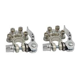 B0fcxvzlwb Vaguelly 2-pack Quick Release Copper Car Battery Terminal Clips For Easy
