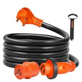 Vevor 197988273844 15 Feet Rv Power Cord 30 Amp Heavy Duty Stw 3 10awg Generator Nem