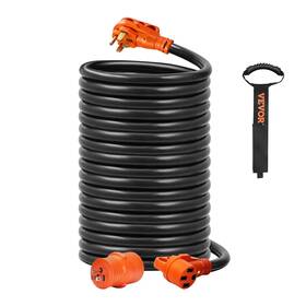 Vevor 197988274933 50 Ft Rv Extension Cord Amp Heavy Duty Stw Power Nema 14-50