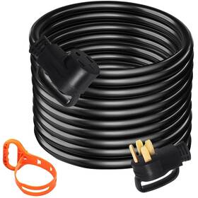 Vevor 601707200689 30ft 50 Amp Rv Extension Cord Durable Premium Power 26.5mm Wire D