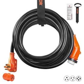 Ss2-50retl Vevor 840281562374 15 Ft Rv Power Cord Generator 50a Nema 14-50p /nema Liste