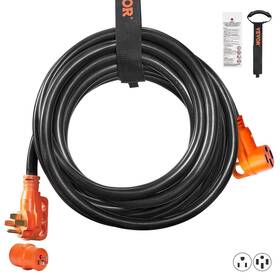 14-50p Vevor 840281562411 30ft Rv Extension Cord Power 50amp Nema 14-50r/nema Etl Liste