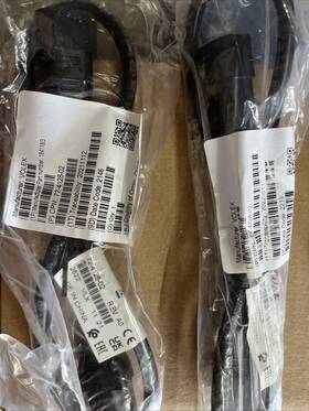 72-4128-02 Volex Power Cord Lot Of 2