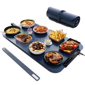 Bw701 Voriah Warming Mat For Food 27.5x15.7ftft Large Electric Tray 7 Temp Le
