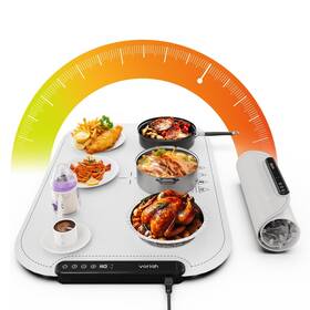 Ca-bw614 Voriah Warming Mat For Food Electric Tray With 99h Timer And 8 Tempera