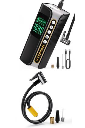 X6-pro Vtoman X6 Pro Portable Tire Inflator And Air Hose Adapter