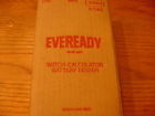 W-40 Eveready Vintage Watch-battery-tester-mercury-lithium Watch-bat