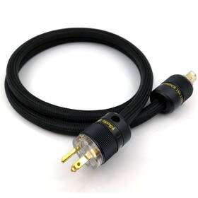 3900cb Waudio Audiophile Ac Power Cable - 10awg Hifi Cord 6.6ft