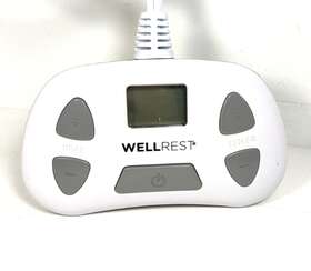 100w Wellrest Pfi-dtc-fb1 Electric Heating Blanket Controller 3 Prong Style 100w Wellrest Pfi-dtc-fb1 Electric Heating Blanket Controller 3 Prong Style