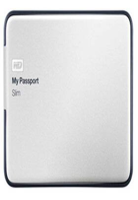Wdbpdz0020bal-nesn Western Digital Wd My Passport Slim 2tb Portable Metal External Hard Drive Usb 3.0 With Auto