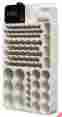 Wkt4162 Range Kleen 82 Battery Organizer Removable Tester Caddy Holder Slot Storage Power Tool Aaa