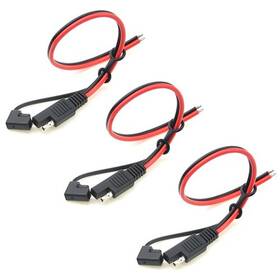Wgcd-108 Wmycongcong 3 Pcs Heavy Duty Sae Power Automotive Extension Cable With Cap 14