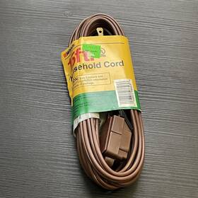 Gg-24815-3 Woods Power 15ft Extension Cord 3-outlet 16 Awg Brown Rare# Z08