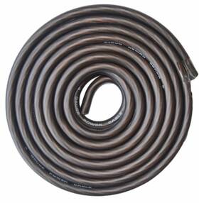 X4g50bk Xp Audio 4 Gauge 50 Ft Copper Cca Black Flex Power Wire Strands High