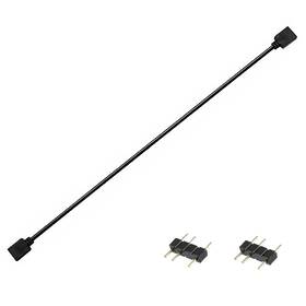 Yakuri 768745612505 Computer Motherboard Extension Cable 5v Argb 3-pin Connector Hub Rgb