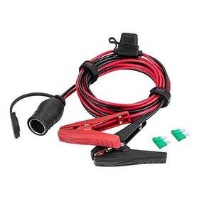 Ycind 744370984521 Battery Alligator Clips Clamp Clip-on To Female Cigarette Lighter Socket Outl