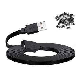 15m-usb-extension-cable-bk-ld Yeaoi 50 Ft Extension Cable For Wyze Cam V4 And Pan V3 Outdoor Feet Black