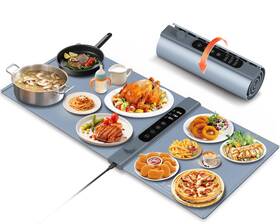 Fwm01-grey Yeeke 3-zone Independent Warming Mat For Food 40 Inch X17 Xxl M... Fast Ship