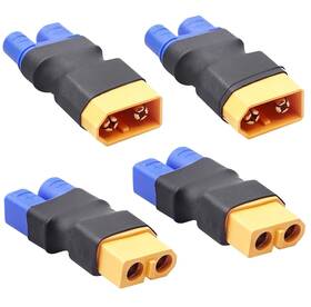 Xt60 Youme Power 749782983766 4pcs Ec5 To Adapter Male Female Connector Plug Set Compatible With