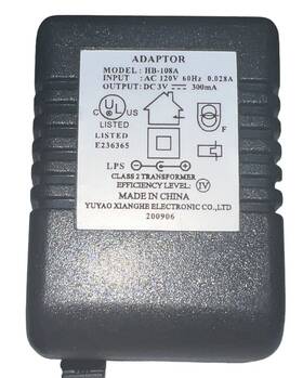 Hb-108a Yuyao Xianghe Original Power Adapter For Products 120v 60hz