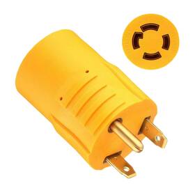 L14-30r Yzxzl Tt-30p 1430r Nema To Adapter 30 Amp 3 Prong Male 4 Female Twist L