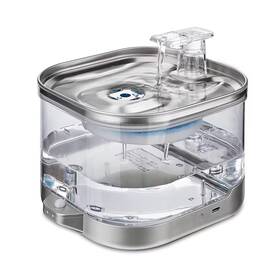 Wf190 Zalbyuy Cat Water Fountain 2l/67oz Automatic Stainless Pet ... Fast Ship