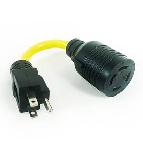 L14-30 Zhudiyof 362368301902 5-15 Male Plug To Transfer Switch Female Receptacle Adapter Cord 8