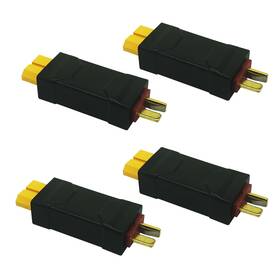 Xt-m2 Zhuoyuefsc 4pcs New Upgraded Xt60 Connector Female To T Male Plug Adapters No