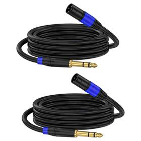 Ztox-22bt Ztoxlr 1/4 Inch Trs To Xlr 1.2m Pro Balanced Interconnect Cable Male 6