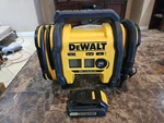 Dewalt Compressor DCC020I (FC2022842) Volt Cordless Good Battery *see Video. Fixed Price $100.00.