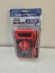 Centech 7 Function Digital Multimeter Multi-tester Item #98025 New-box Damaged. Fixed Price $14.99.