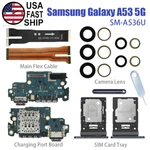 Usb Charging Port Board Flex Cable Speaker For Samsung Galaxy 5G A536U Lot. Fixed Price $7.99.