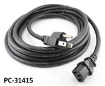 15FT Ac Power 14 Gauge Iec C13 NEMA5-15P 3-CONDUCTOR Pc Cable / Cord. Fixed Price $24.95.