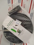 Electriduct Flat Electrical Power Cord 15 Feet Extension Black New T3. Fixed Price $35.00.