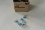(50 Pcs) Genuine 3M Scotchlok UB2 Idc Tap Splicing Splice Connector 26-19 Awg. Fixed Price $9.99.