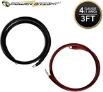 4AWG3 Powerbright High Amperage Copper Set Of Battery Cables - Bundle. Fixed Price $34.99.