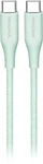 New Insignia 5FT Usb-if 60W Power Usb-c To Charge Sync Braided Cable Green. Fixed Price $7.55.
