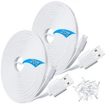 Scovee Usb Power Extension Cable For Cam,wyzecam Pan,yi Home 20FT, White. Fixed Price $16.17.