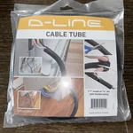Ld Line Cable Tube 3'7" 1-1/4" Dia Split Flexible Tubing Black Corrugated. Fixed Price $5.99.