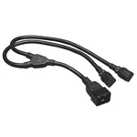Tripp Lite P0320022C13 24IN Iec To C20 Splitter Cable Black. Fixed Price $42.40.