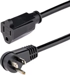 3FT (1M) Power Extension Cord, Right Angle Nema 5-15P To 5-15R, 13A 125V,. Fixed Price $14.81.