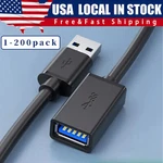 USB3.0 Extension Cable High Speed Extender Cord Adapter Typea To Female Lot. Fixed Price $455.00.