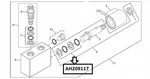 AH209117 Automatic Header Control Solenoid Seal Kit Fits For John Deere Tractor. Fixed Price $63.00.